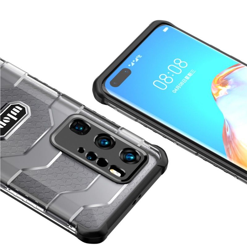 Cover Huawei P40 Pro Sort Mobilcover Ultra Resistent Explorer-Serie