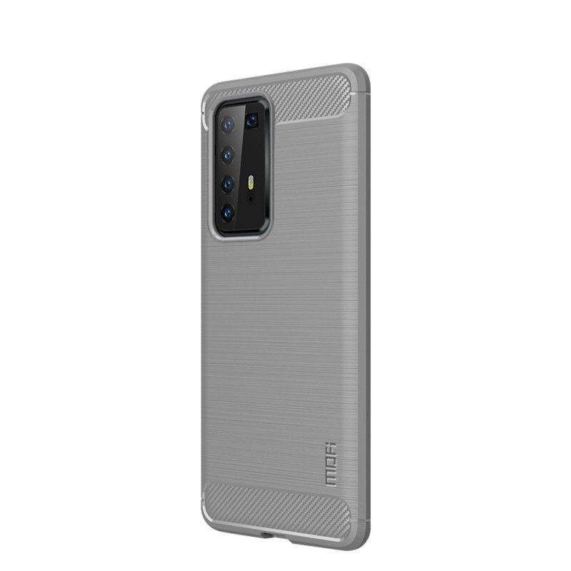 Cover Huawei P40 Pro Sort Mofi Børstet Kulfiber