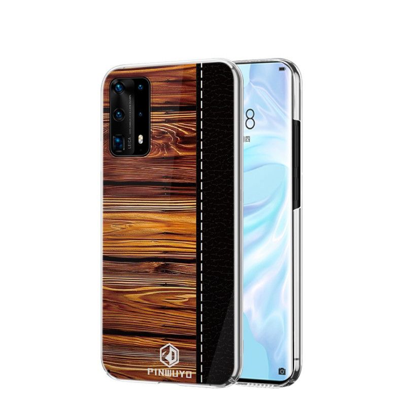 Cover Huawei P40 Pro Sort Pin Dun-Serie Pinwuyo