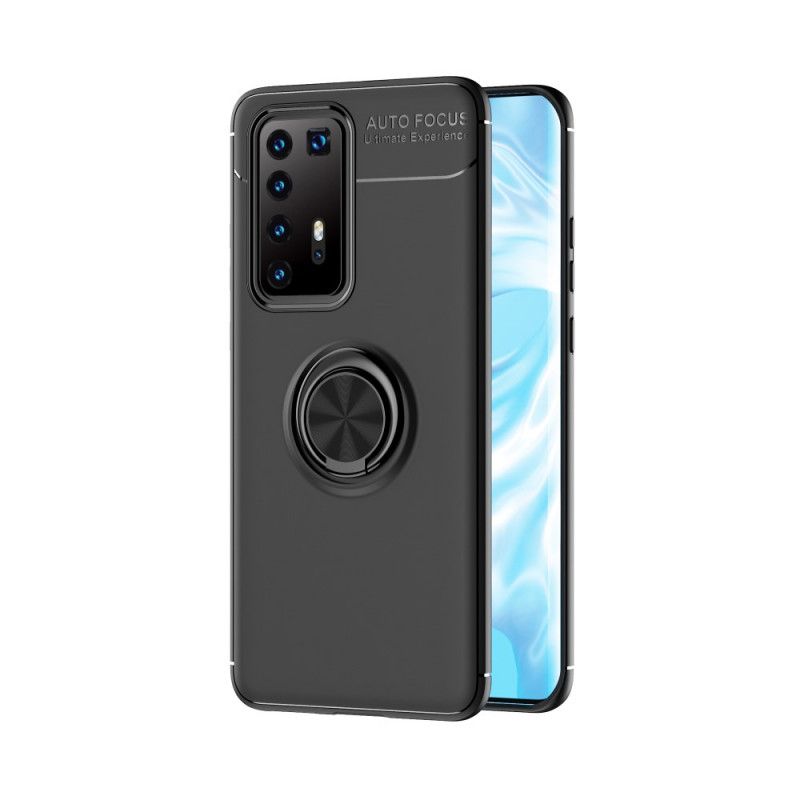 Cover Huawei P40 Pro Sort Roterende Ring Original