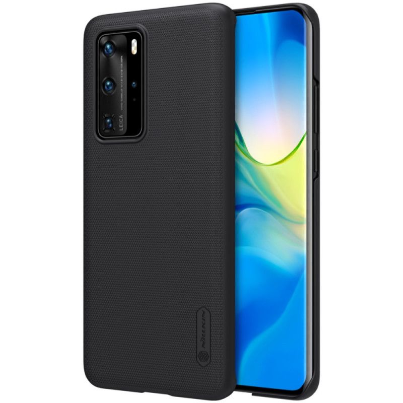 Cover Huawei P40 Pro Sort Stiv Frostet Nillkin