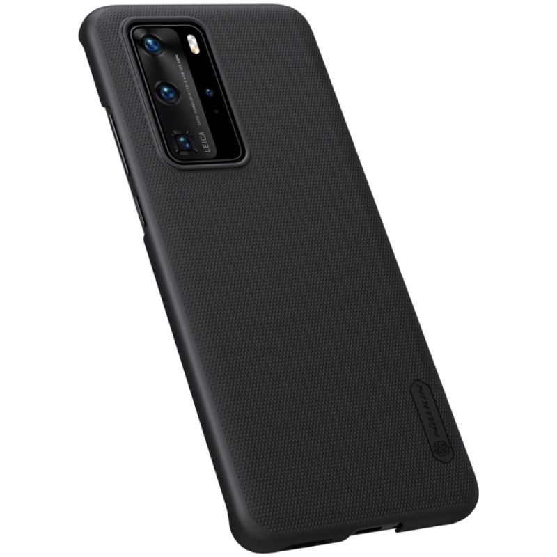 Cover Huawei P40 Pro Sort Stiv Frostet Nillkin