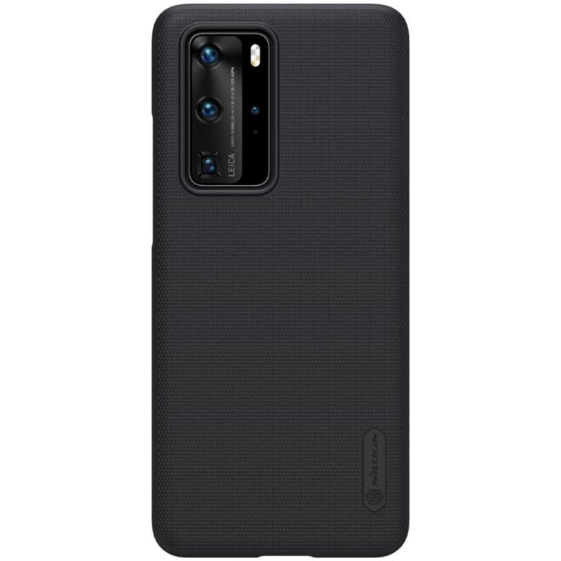 Cover Huawei P40 Pro Sort Stiv Frostet Nillkin