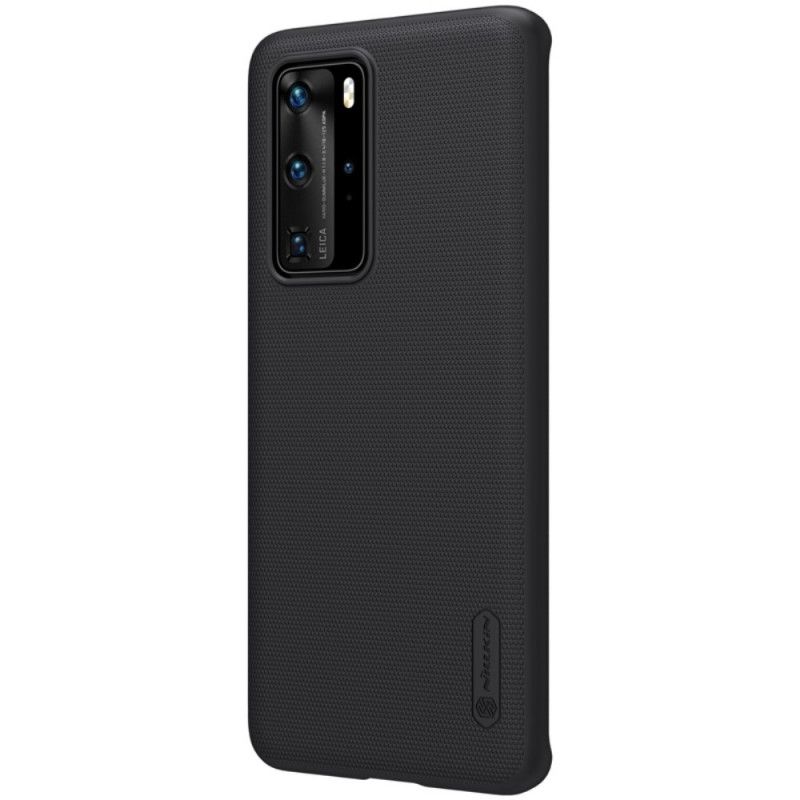 Cover Huawei P40 Pro Sort Stiv Frostet Nillkin