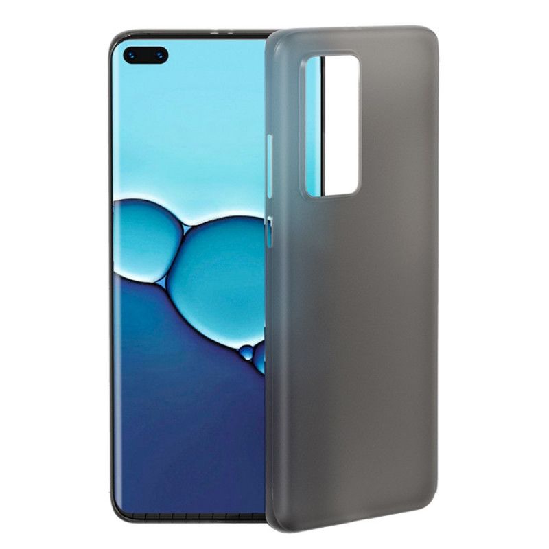 Cover Huawei P40 Pro Sort Tynde Matte Strukturbænke