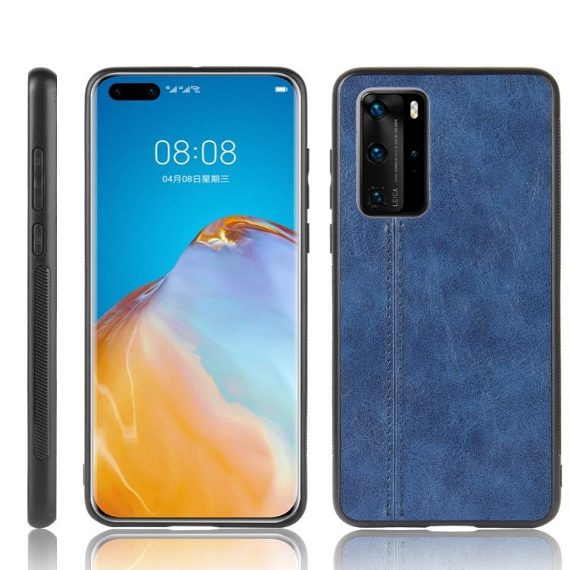 Cover Huawei P40 Pro Syet Lædereffekt