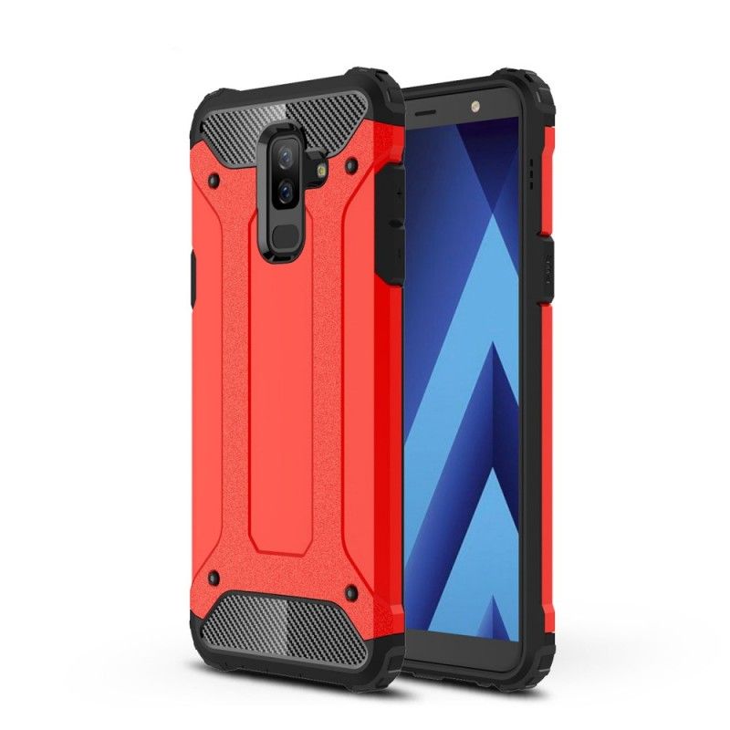 Cover Samsung Galaxy A6 Plus Sort Overlevende Original