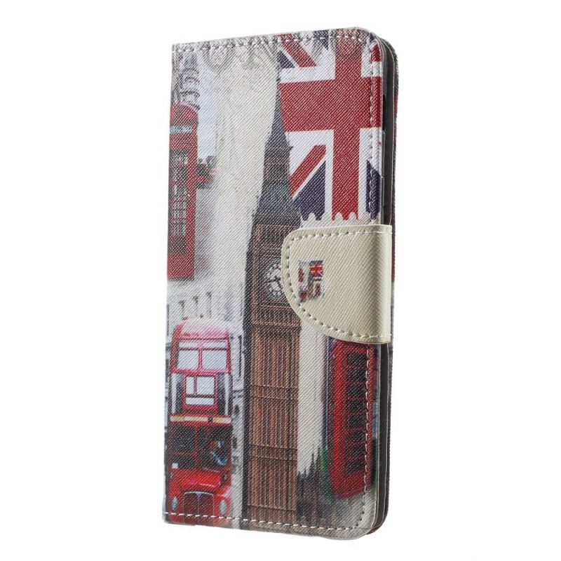 Flip Cover Samsung Galaxy A6 Plus London Liv