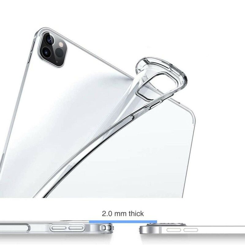 Cover iPad Pro 12.9" (2021) Telefon Etui (2020) Gennemsigtig