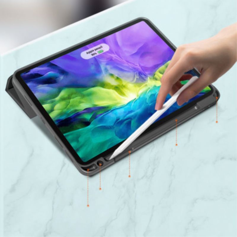 iPad Pro 12.9" (2021) Gensidigt Stof