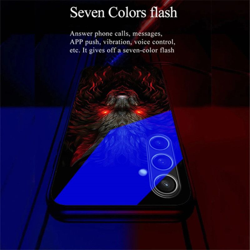 Cover Samsung Galaxy A16 5g Kald Flash Series Red-eyed Wolf