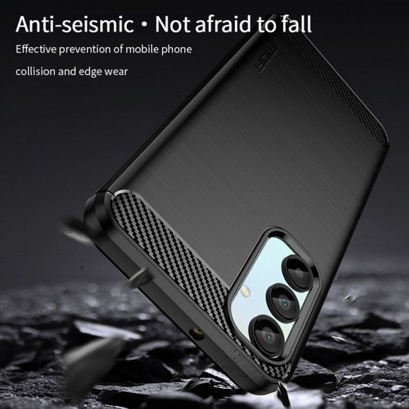 Cover Samsung Galaxy A16 5g Mofi Børstet Kulfiber