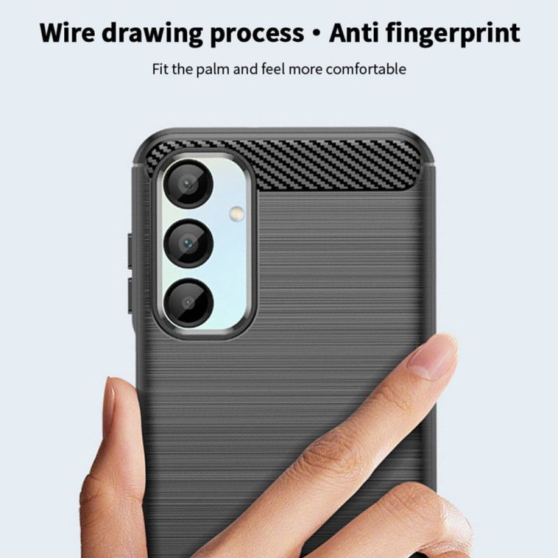 Cover Samsung Galaxy A16 5g Mofi Børstet Kulfiber