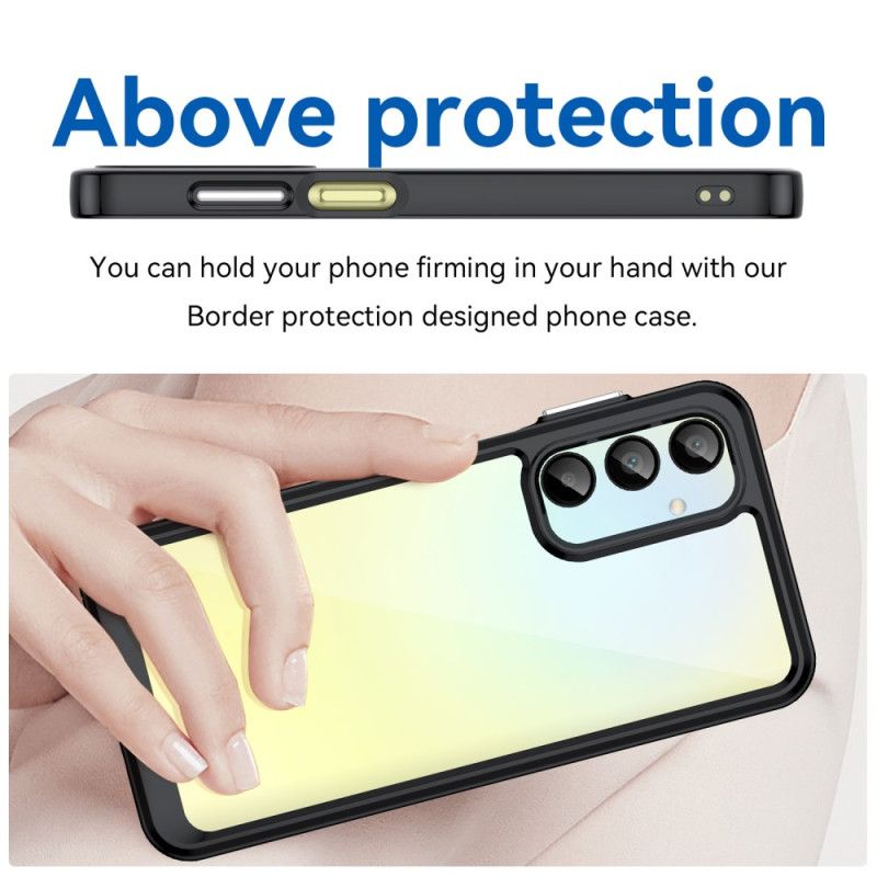 Cover Til Samsung Galaxy A16 5g Akryl- Og Silikonekant