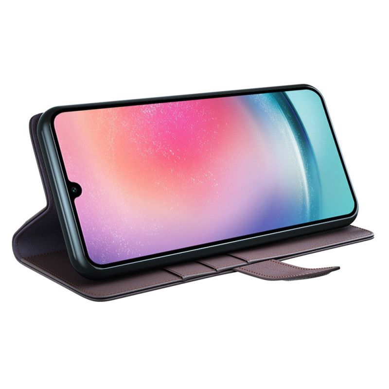 Flip Cover Samsung Galaxy A16 5g Ægte Læder