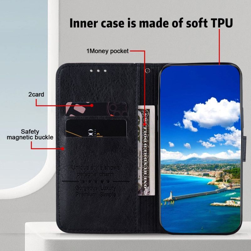 Flip Cover Samsung Galaxy A16 5g Delikat Berøring