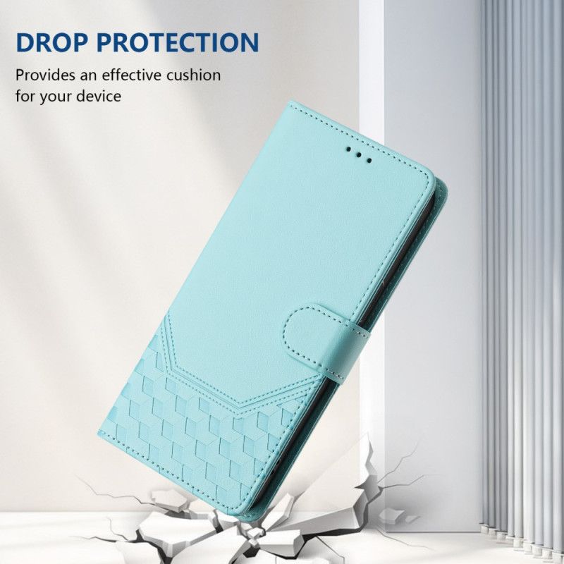 Flip Cover Samsung Galaxy A16 5g Honeycomb Mønster