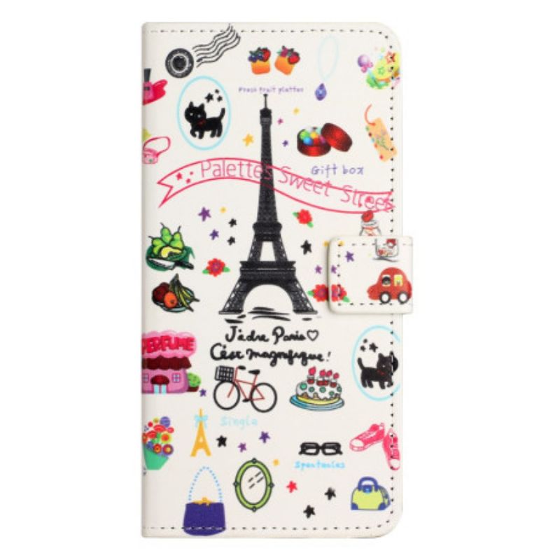 Flip Cover Samsung Galaxy A16 5g Jeg Elsker Paris