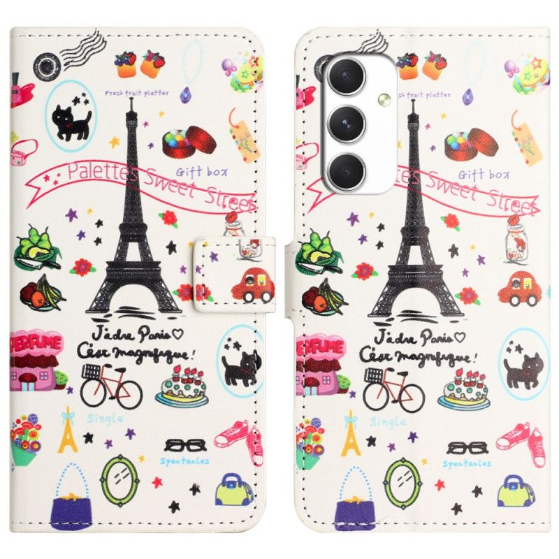 Flip Cover Samsung Galaxy A16 5g Jeg Elsker Paris