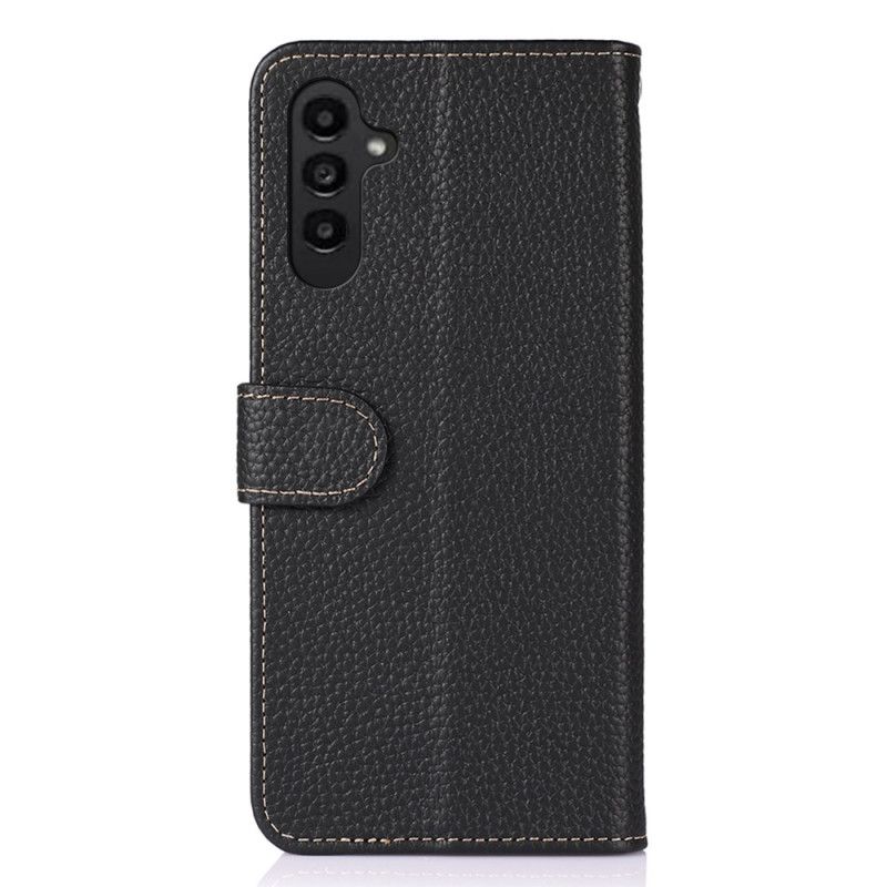 Flip Cover Samsung Galaxy A16 5g Litchi Tekstur