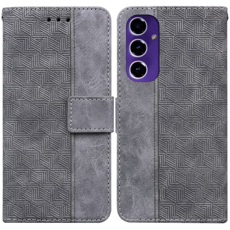 Flip Cover Samsung Galaxy A16 5g Vævet Mønster