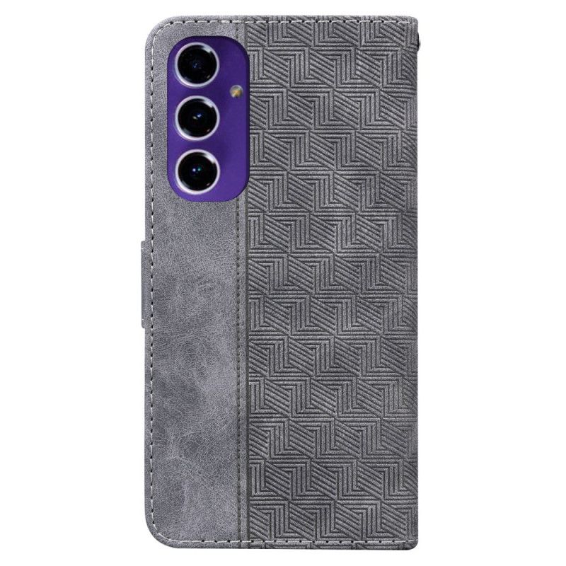 Flip Cover Samsung Galaxy A16 5g Vævet Mønster