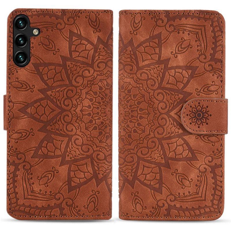 Flip Cover Til Samsung Galaxy A16 5g Blomstermønster