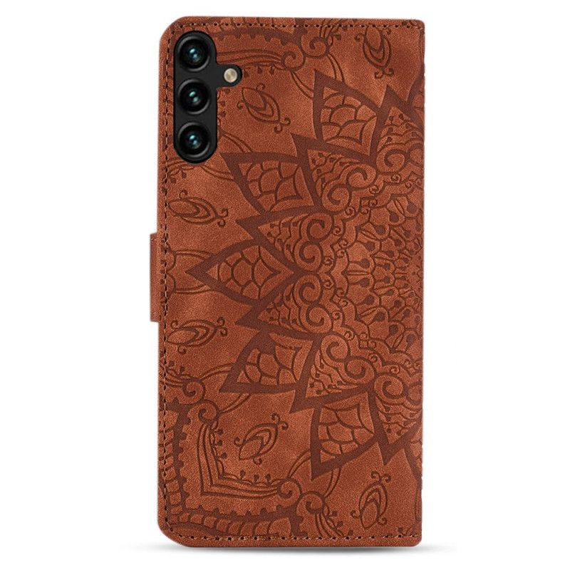 Flip Cover Til Samsung Galaxy A16 5g Blomstermønster