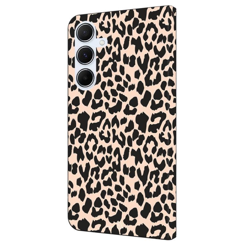 Flip Cover Til Samsung Galaxy A16 5g Leopardmønster