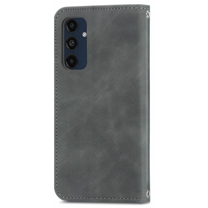 Flip Cover Til Samsung Galaxy A16 5g Ruskindsstil