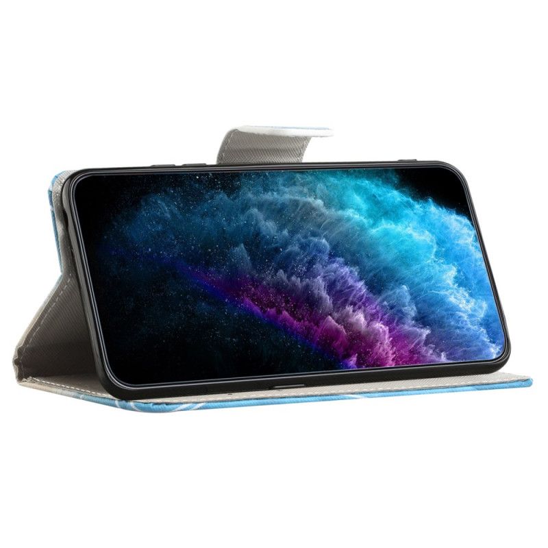 Flip Cover Til Samsung Galaxy A16 5g Sommerfuglemønster