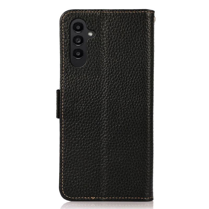 Læder Cover Samsung Galaxy A16 5g Litchi Khazneh Læder