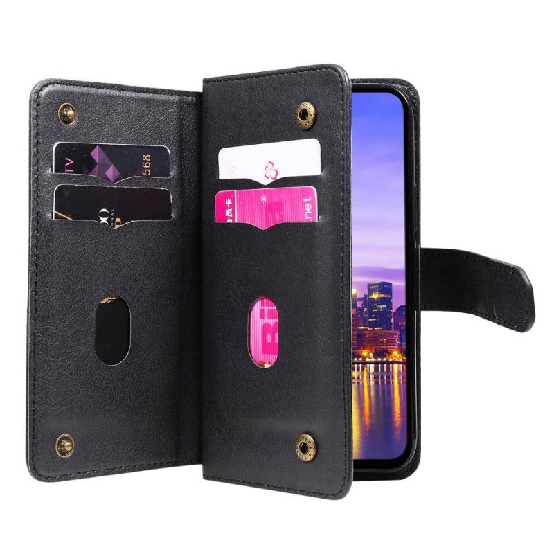 Læder Cover Samsung Galaxy A16 5g Telefon Etui 10 Kortholdere