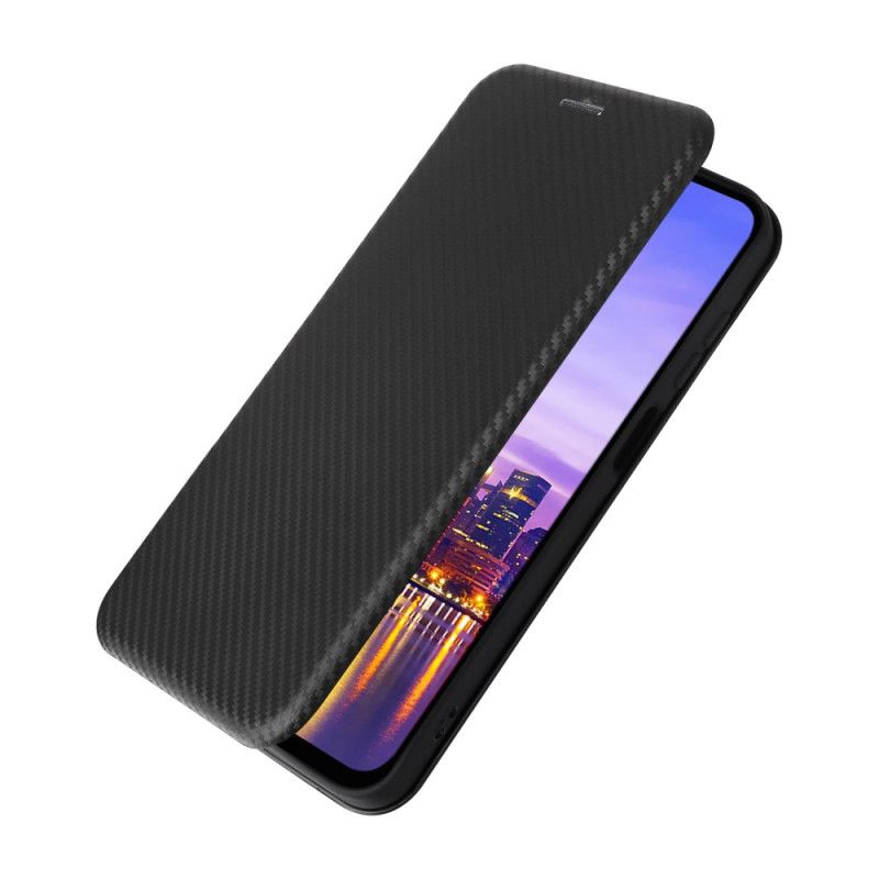 Læder Cover Samsung Galaxy A16 5g Telefon Etui Kulfiber