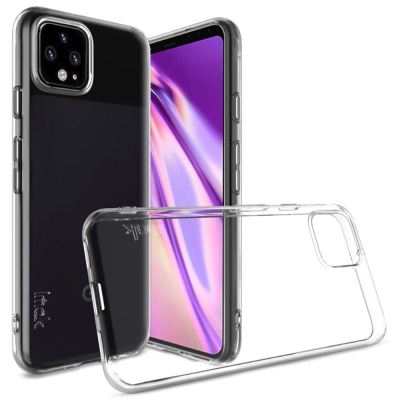 Cover Google Pixel 4 Mobilcover Gennemsigtig Imak