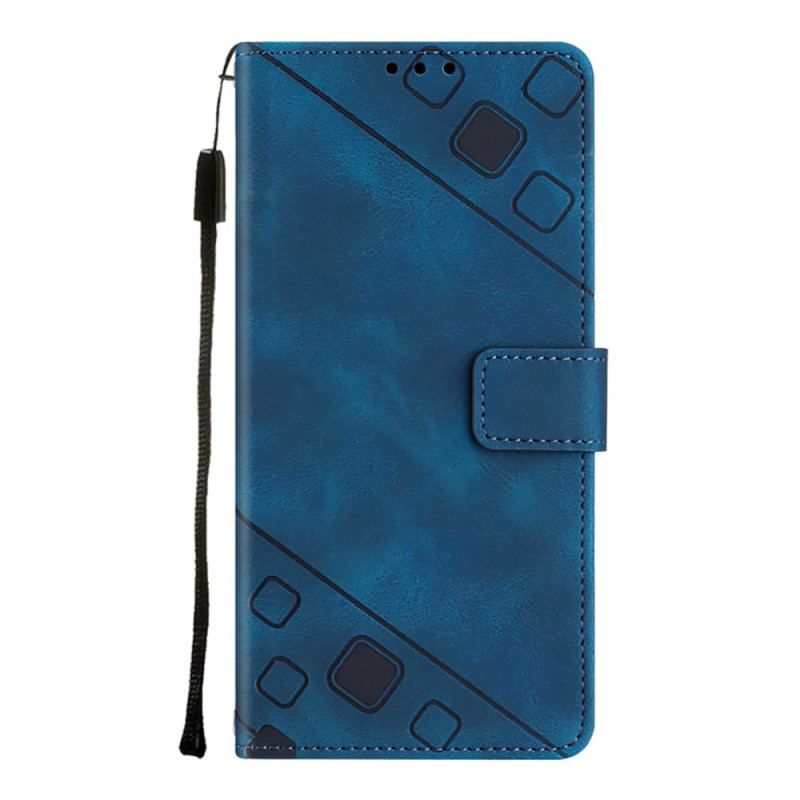 Flip Cover Xiaomi Redmi A1 Med Snor Strappy 70'er Stil