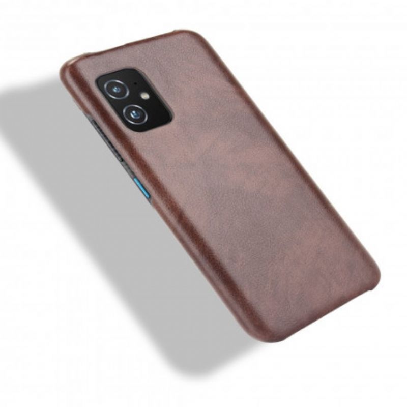 Cover Asus Zenfone 8 Telefon Etui Litchi-lædereffekt