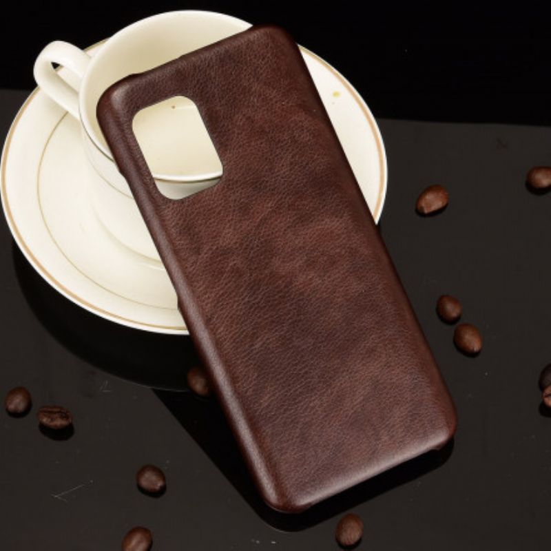 Cover Asus Zenfone 8 Telefon Etui Litchi-lædereffekt