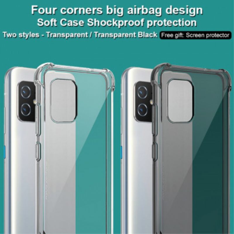 Cover Asus Zenfone 8 Transparent Silky Imak