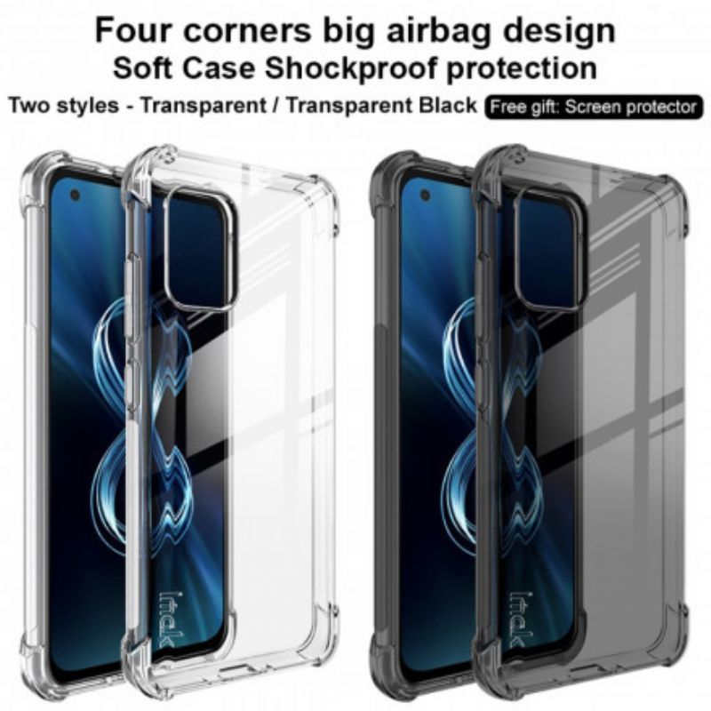 Cover Asus Zenfone 8 Transparent Silky Imak