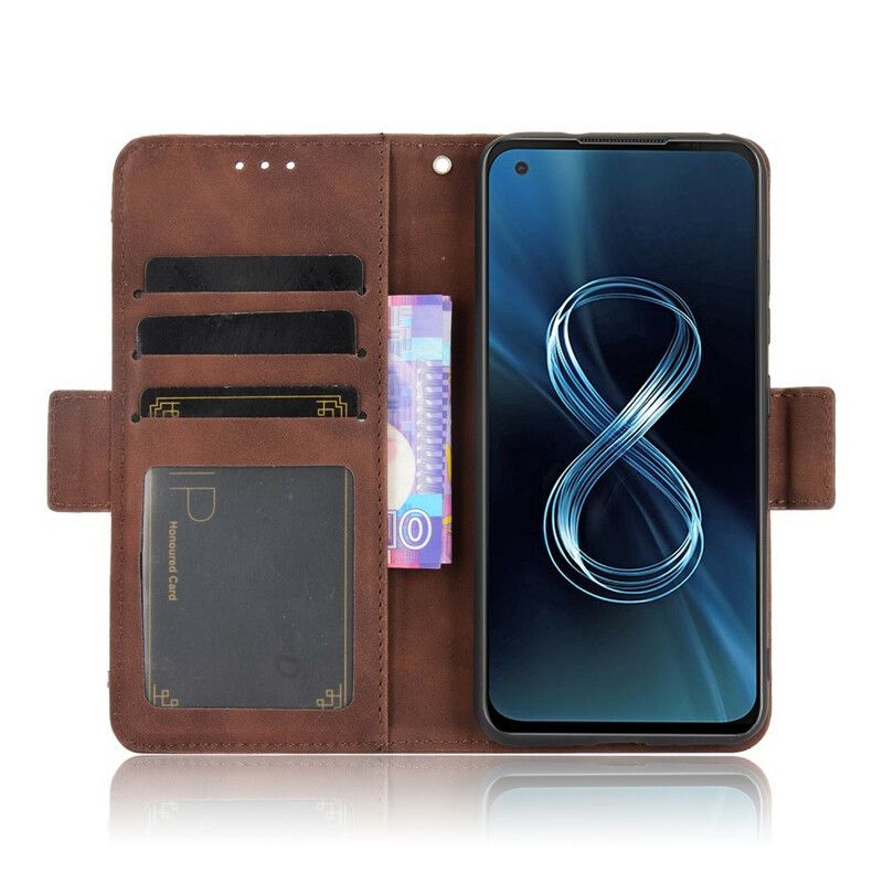 Flip Cover Asus Zenfone 8 Førsteklasses Multikort