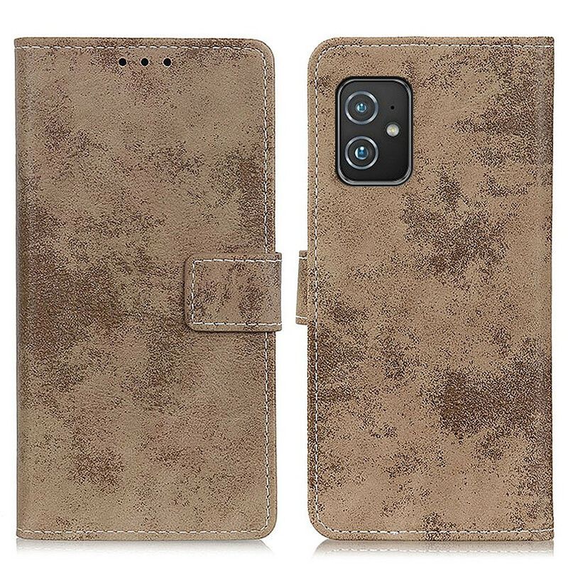 Flip Cover Asus Zenfone 8 Vintage Kunstlæder