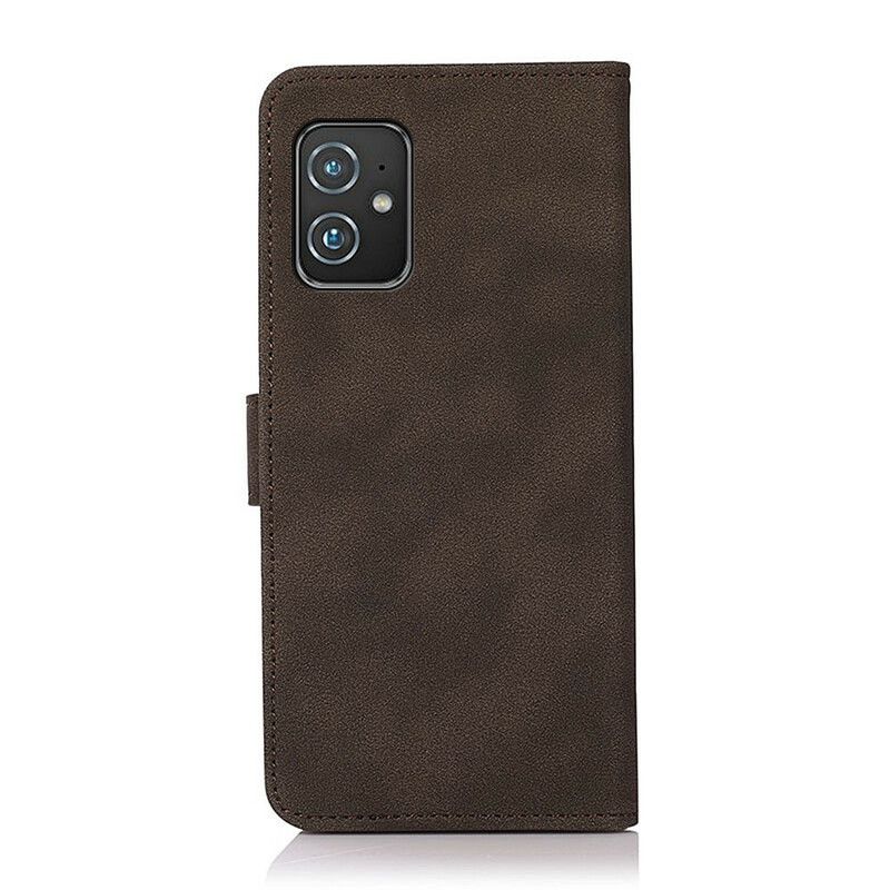 Læder Cover Asus Zenfone 8 Telefon Etui Lædereffekt Fashion Khazneh