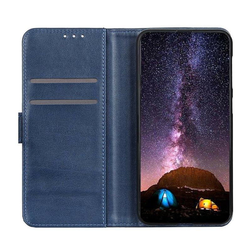 Læder Cover Asus Zenfone 8 Telefon Etui Rivet X Design