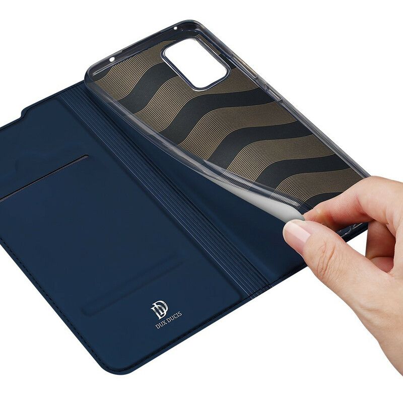 Læder Cover Asus Zenfone 8 Telefon Etui Skin Pro Dux Ducis