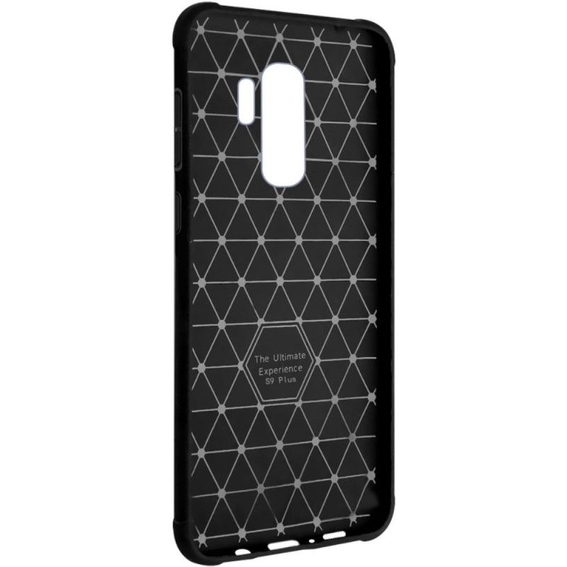 Cover for Samsung Galaxy S9 Plus Sort Imak Kunstlædersting