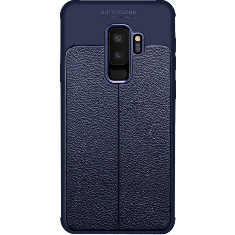 Cover for Samsung Galaxy S9 Plus Sort Imak Kunstlædersting