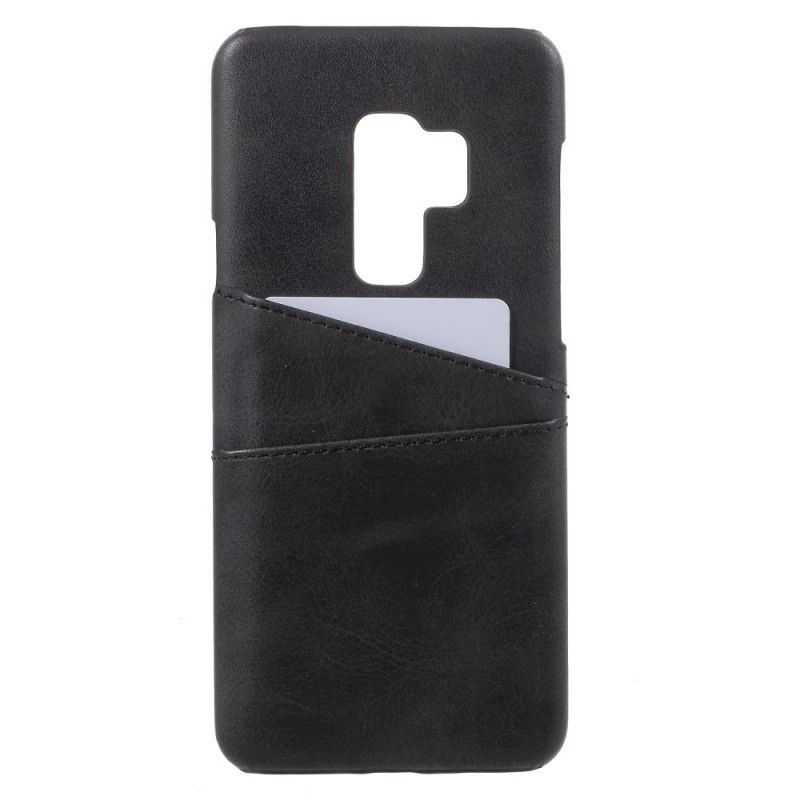 Cover for Samsung Galaxy S9 Plus Sort Kortholder