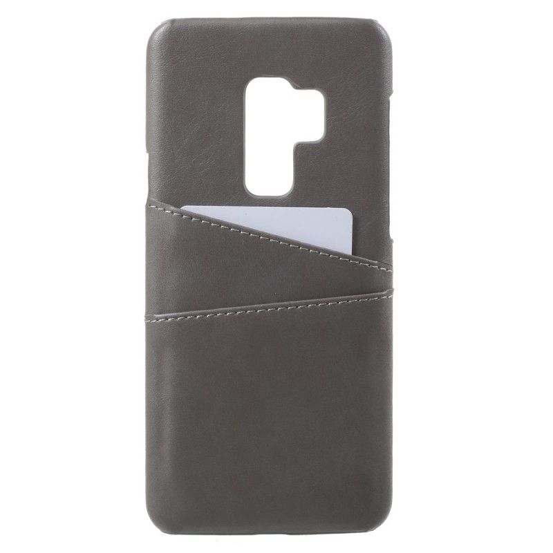 Cover for Samsung Galaxy S9 Plus Sort Kortholder