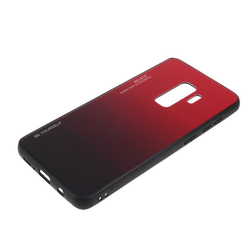 Cover Samsung Galaxy S9 Plus Rød Galvaniseret Farve